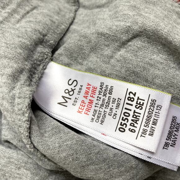 M&S Do Not Disturb Christmas Dinosaur Pajama Set - 11-12 - Picture 9 of 10